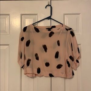 H&M Cropped blouse